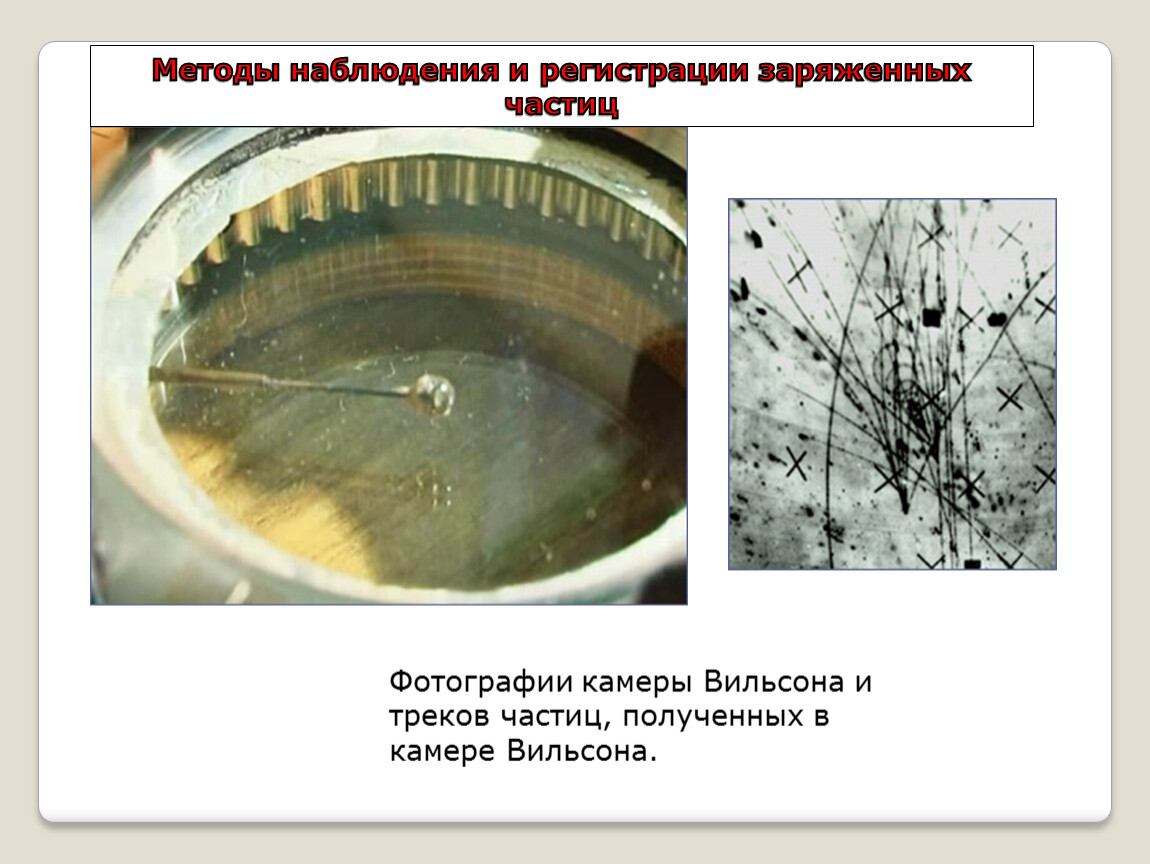 Какой вывод был сделан на основе фотографии треков частиц в камере вильсона