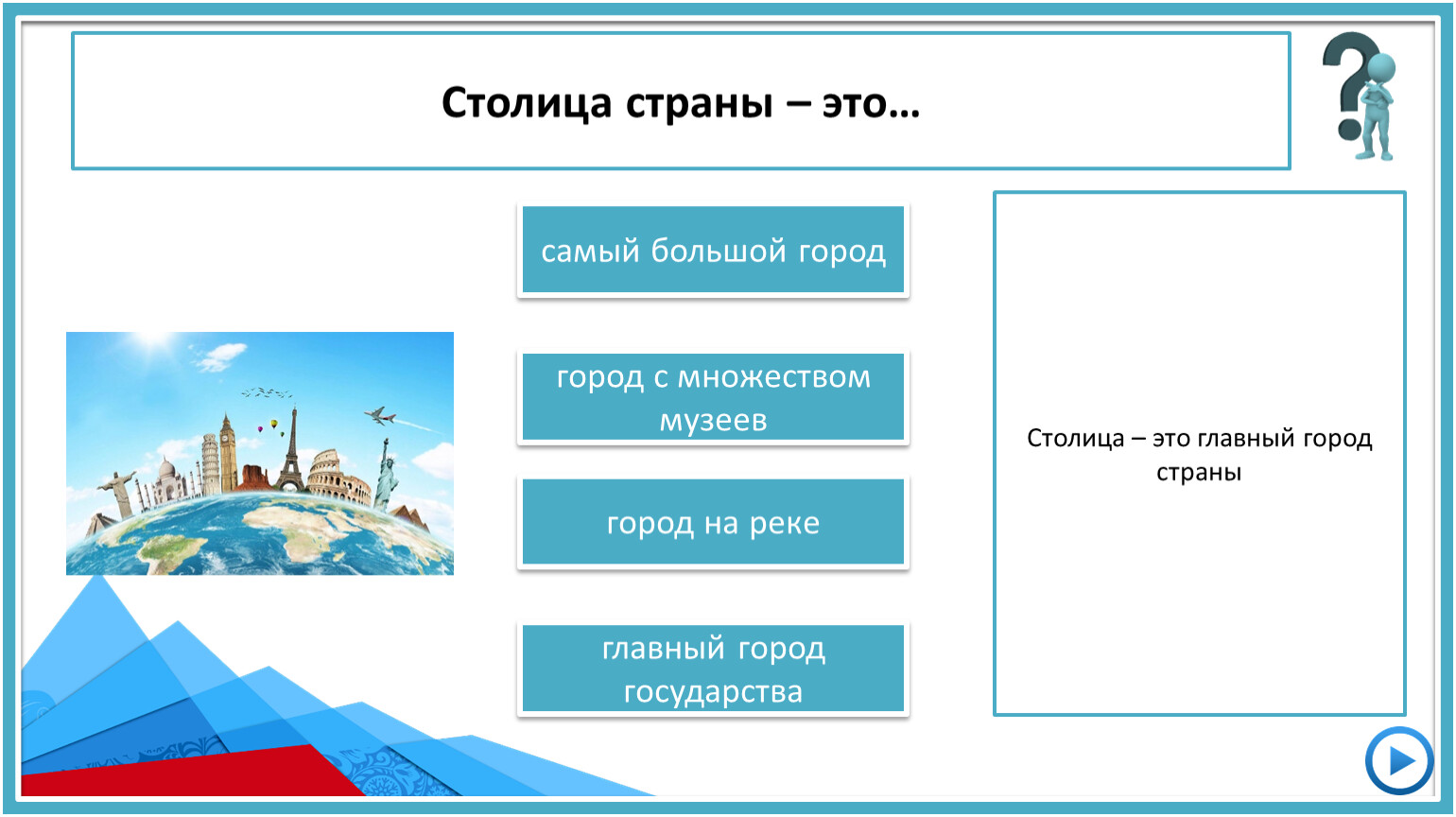Символы России интерактивная презентация. 372 страна и город