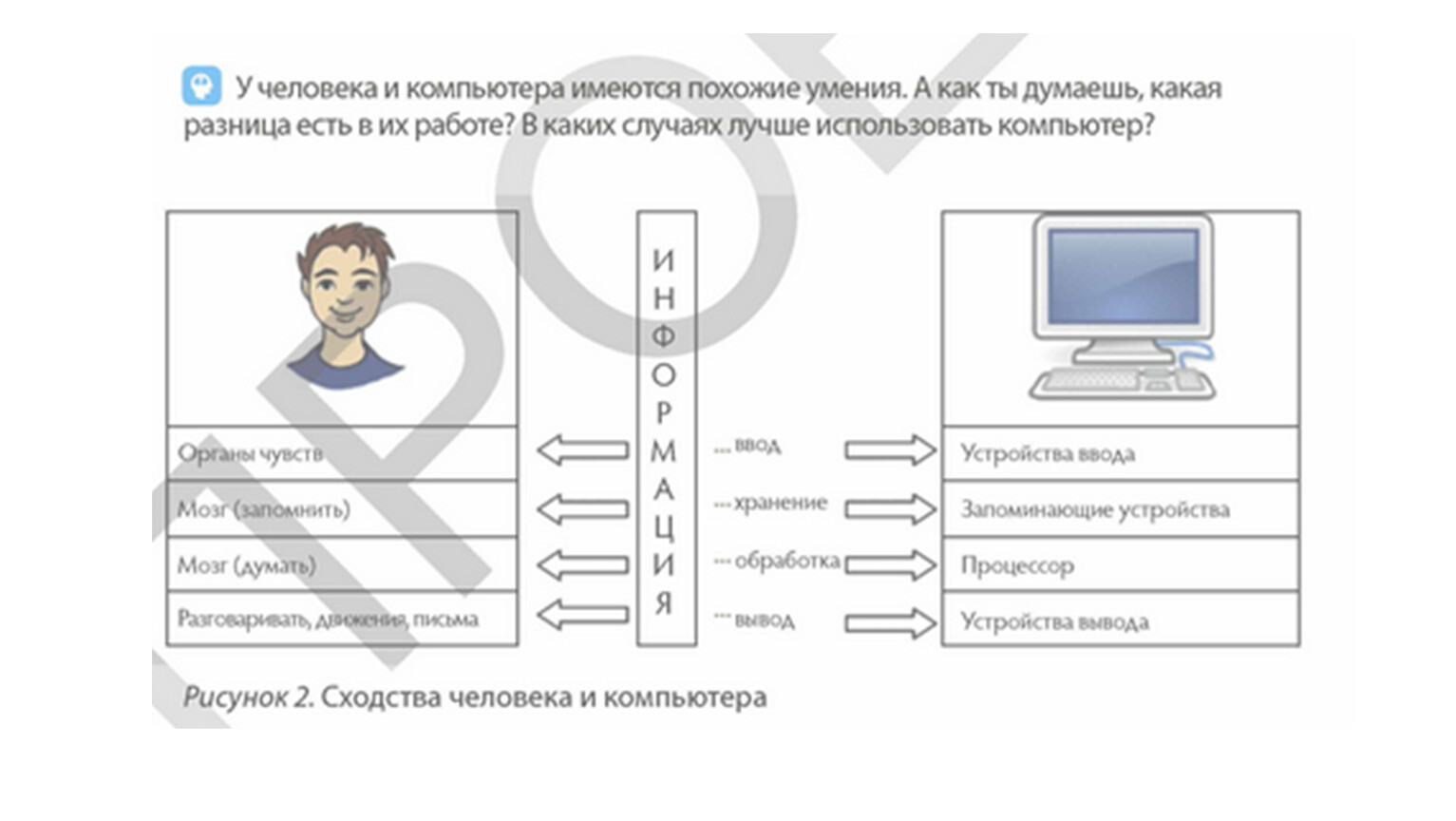 Какие важные устройства есть в компьютере 5 класс презентация