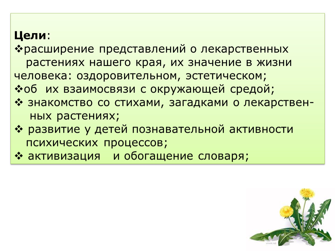 Роль лекарственных растений в жизни человека презентация