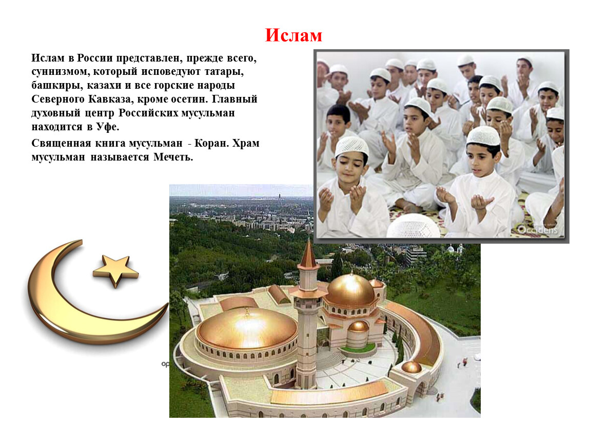 Мусульманские народы россии