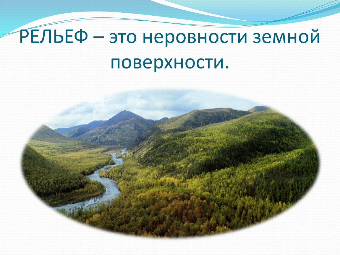 Рельеф земной поверхности презентация 5 класс