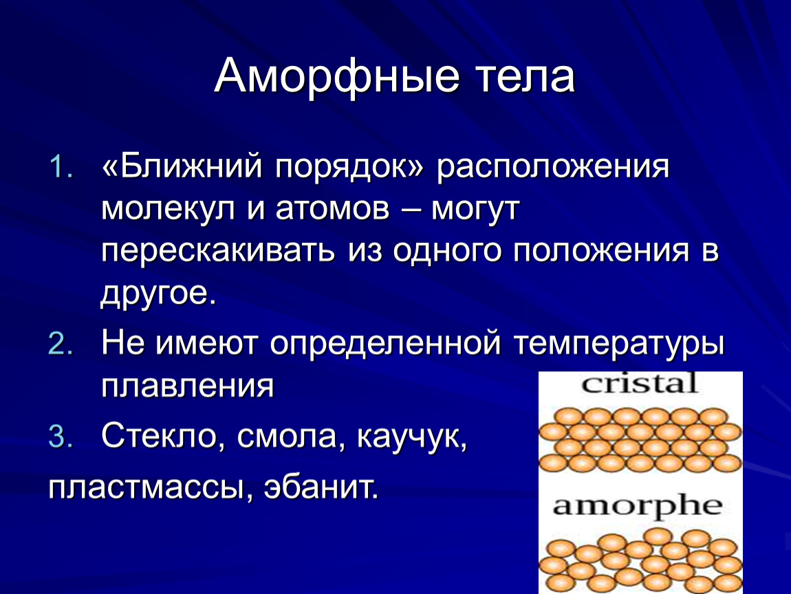 Какие тела называют. Аморфные тела. Расположение молекул в аморфных телах. Расположение атомов в аморфных телах. Аморфные Твердые тела.