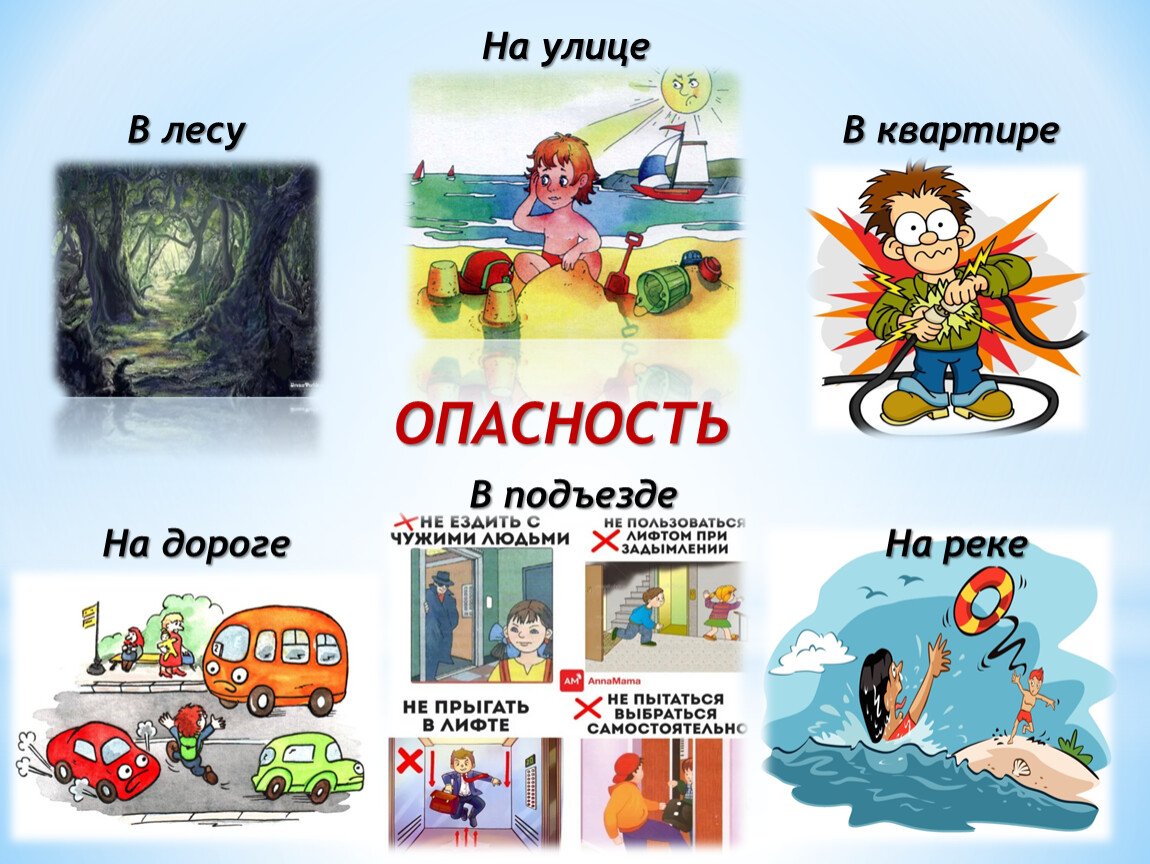 Различные опасности