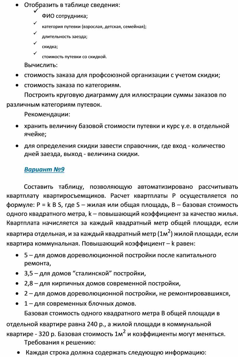 Лабораторная работа по информатике и ИКТ