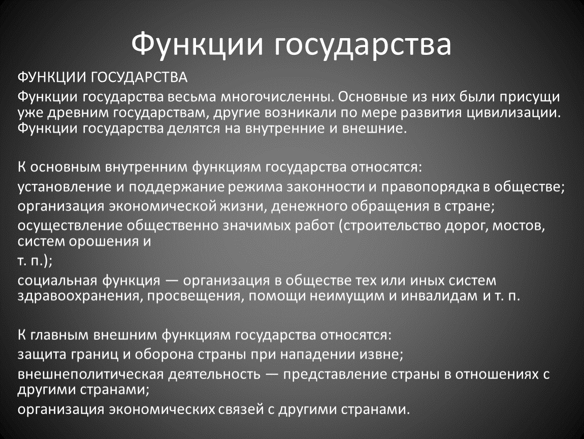 1 роль государства. Функции государства в древности. К внешним функциям государства относится. Внешние функции государства. Функции страны.