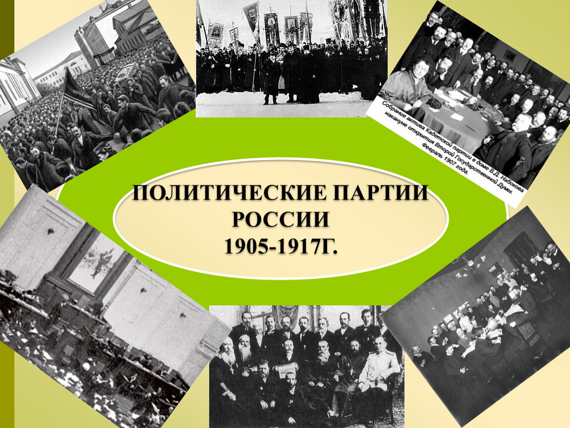 Политические партии 1917. Политические партии России 1905. Политические партии России 1905-1917. Партии России 1917. Партии 1917г.