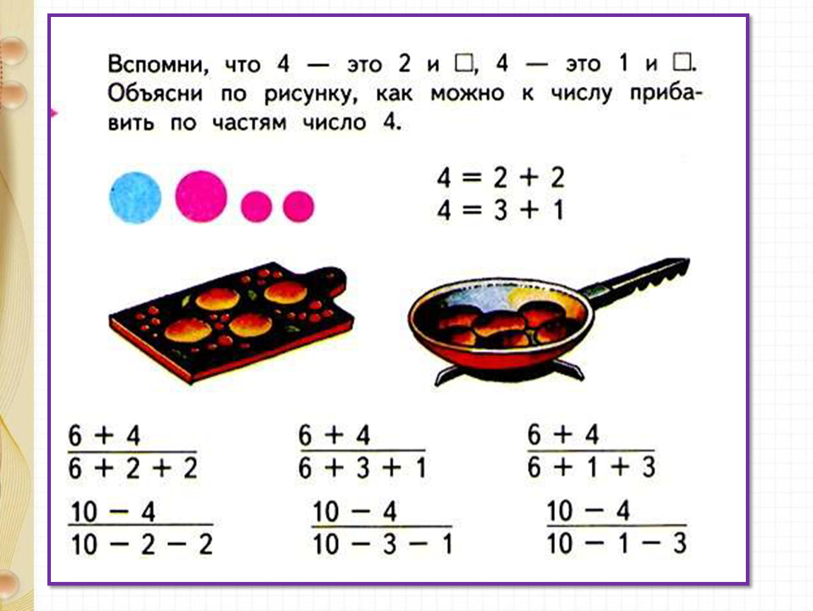 Цифра 4 презентация 1 класс