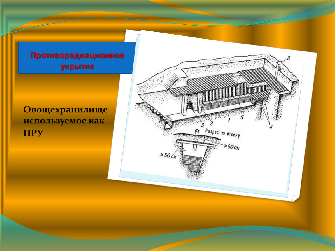 Противорадиационное укрытие презентация