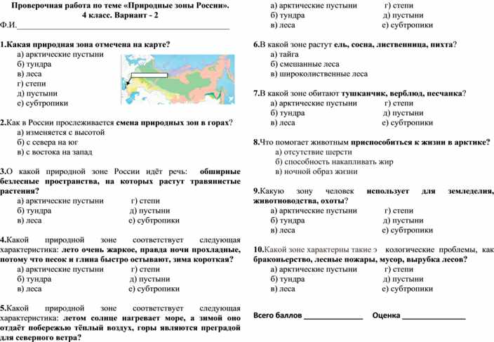 Современная россия тест 4 класс окружающий мир презентация