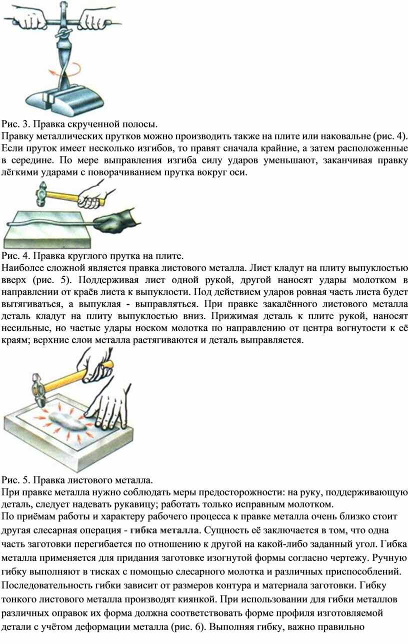 Правка и резка металла