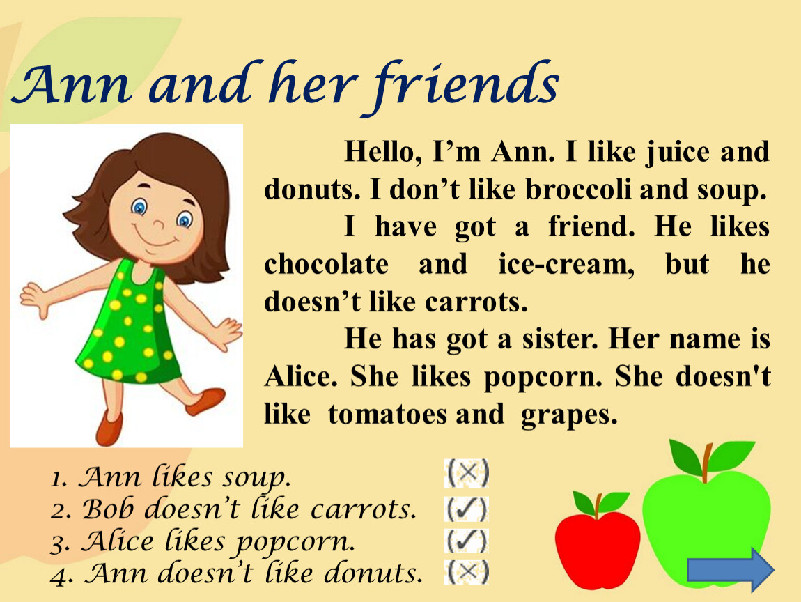 Ann and her friends Hello, I’m