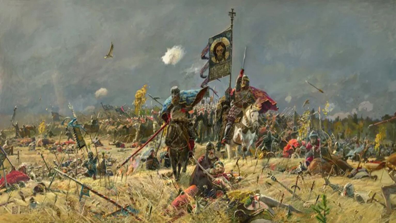 Засадный полк в Куликовской битве. Евпатий Коловрат Куликовская битва.