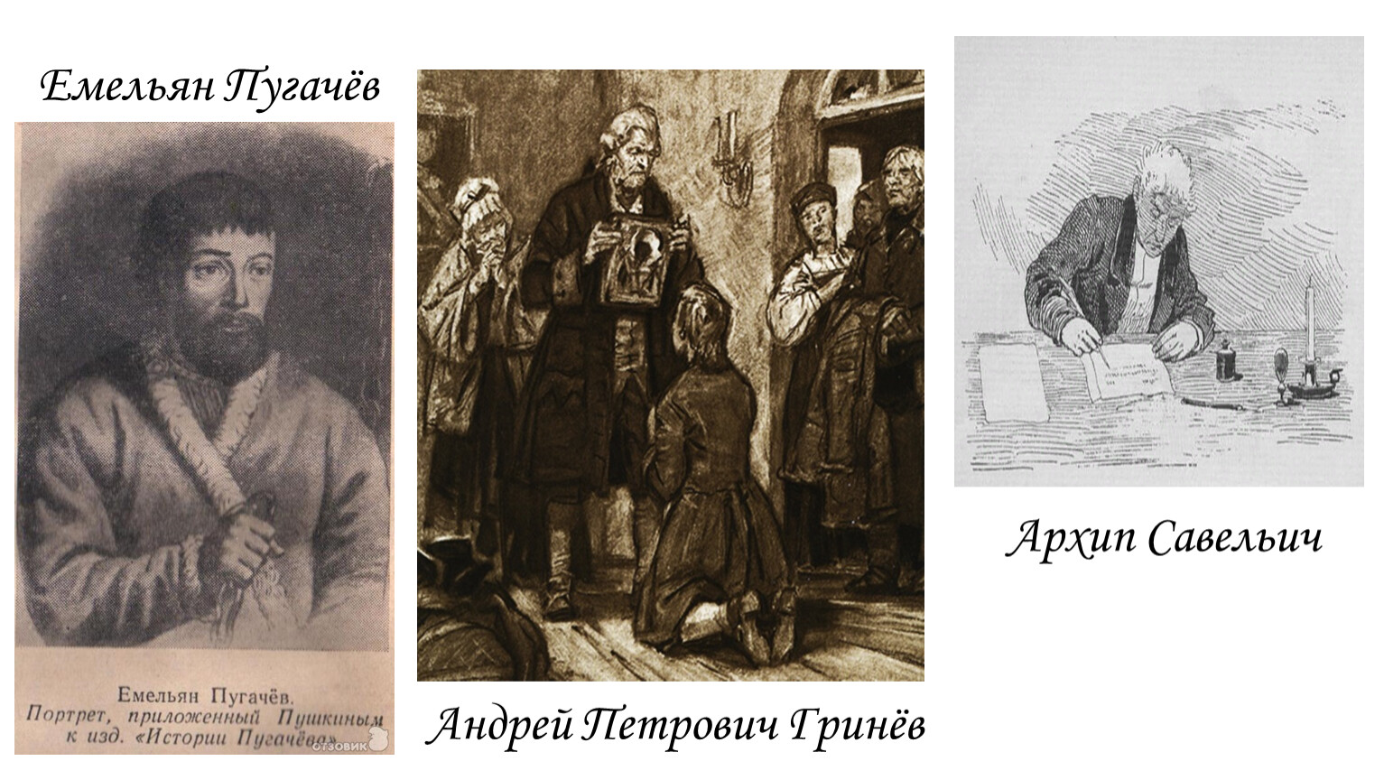 Иллюстрации к капитанской дочке пушкина