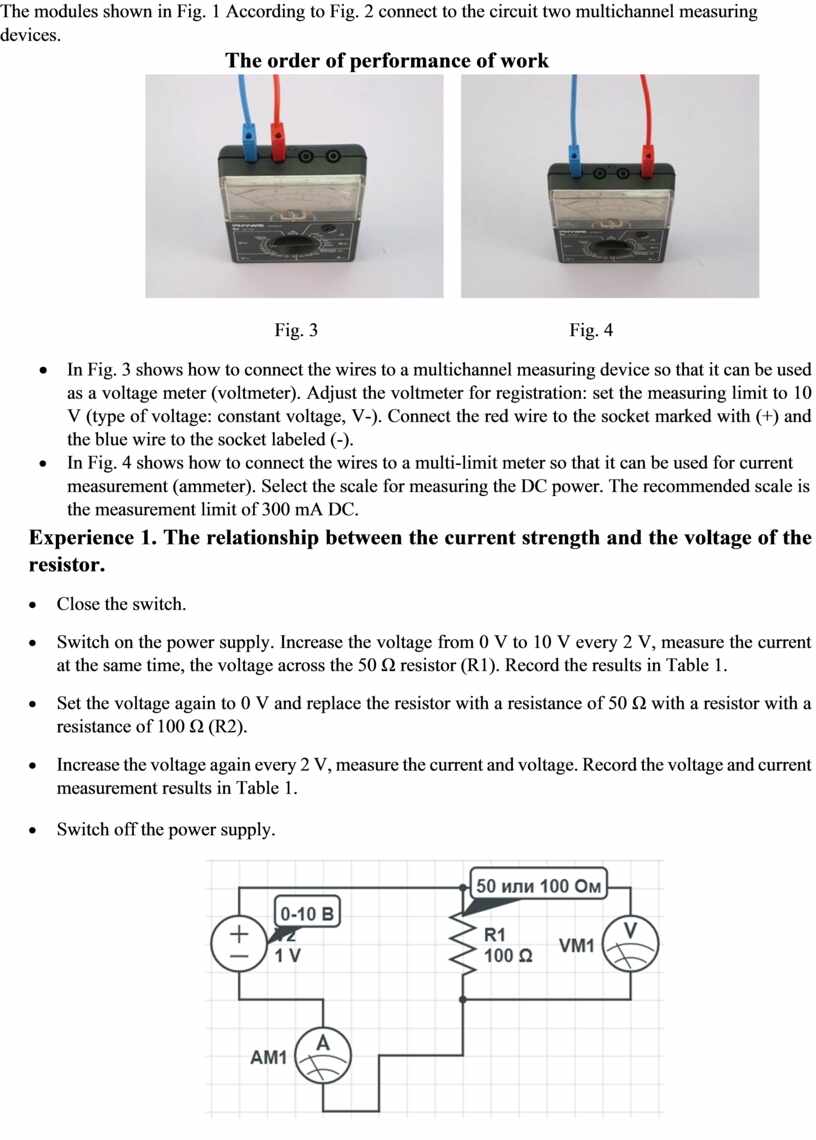 Volt-amper characteristics of a filament lamp, resistor and ...