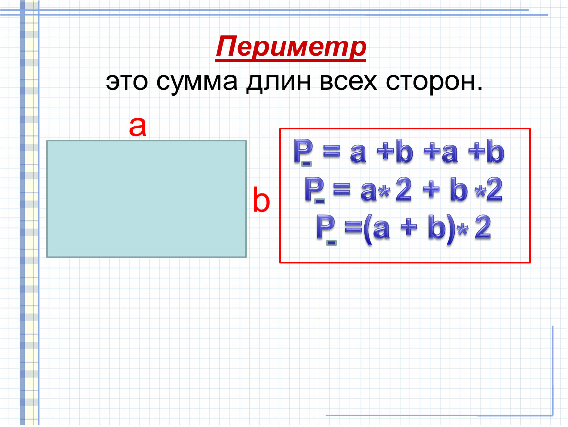Математика 2 класс периметр прямоугольника школа россии. Формулы нахождения периметра 2 класс. Периметр прямоугольника 2 класс. Формула прямоугольника 2 класс математика. Математика 2 кл периметр прямоугольника.