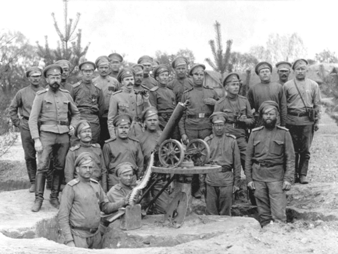 фото первая мировая русские солдаты