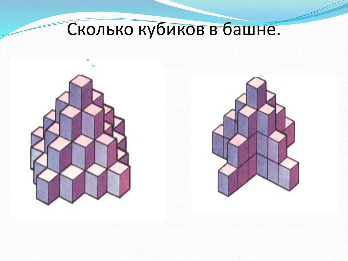 Сколько должно быть кубиков