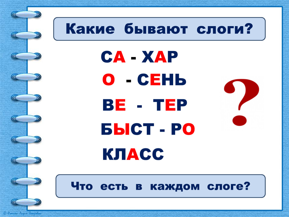 Слово и слог презентация 1 класс школа россии презентация