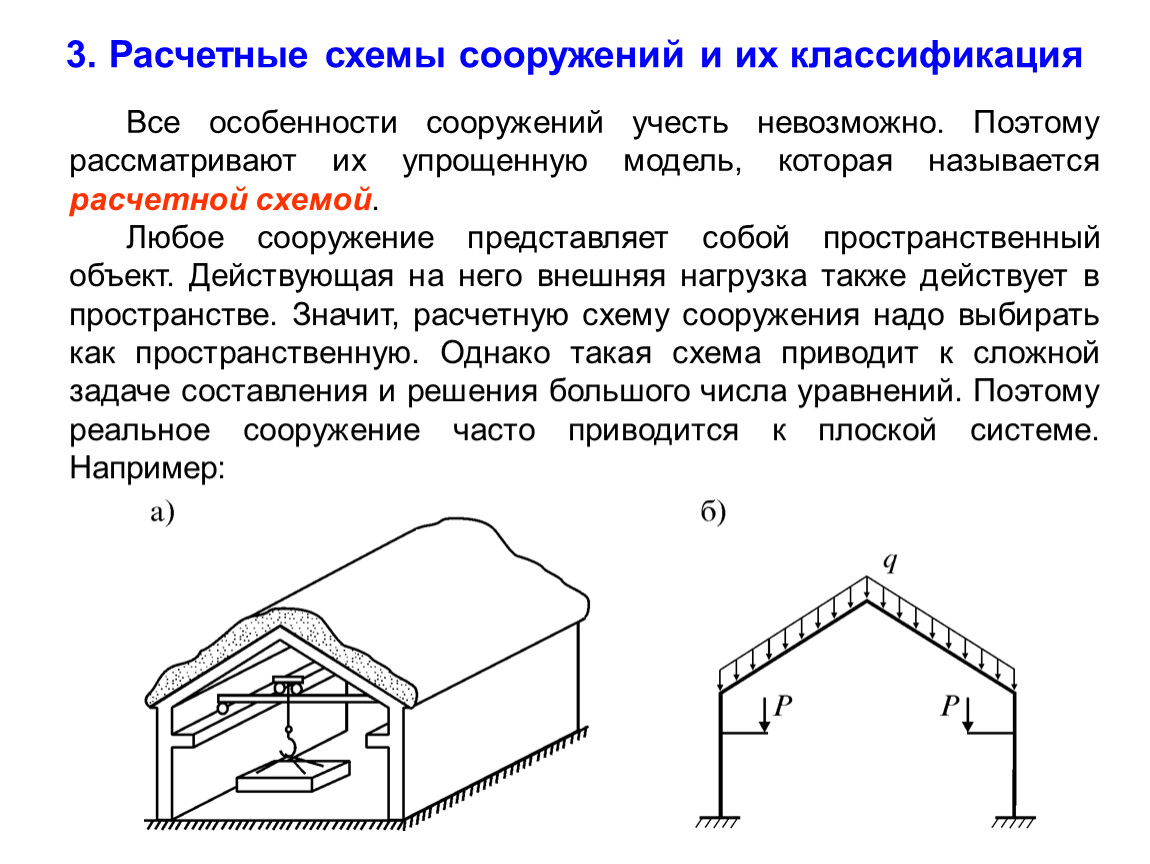 Конструкция представляет собой. Статика сооружений расчетные схемы. Классификация сооружений строительная механика. Расчетная схема сооружения. Классификация сооружений в строительной механике схема.