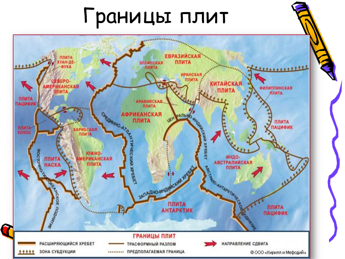 Кордильеры строение земной коры. Границы литосферных плит и сейсмические пояса. Строение земной коры литосферные плиты. Границы литосферных плит Евразии.