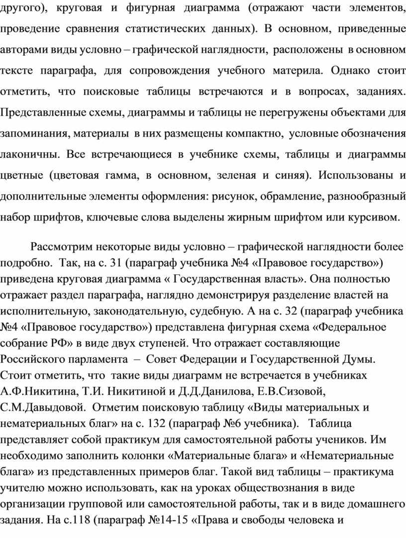 Анализ учебников по обществознанию