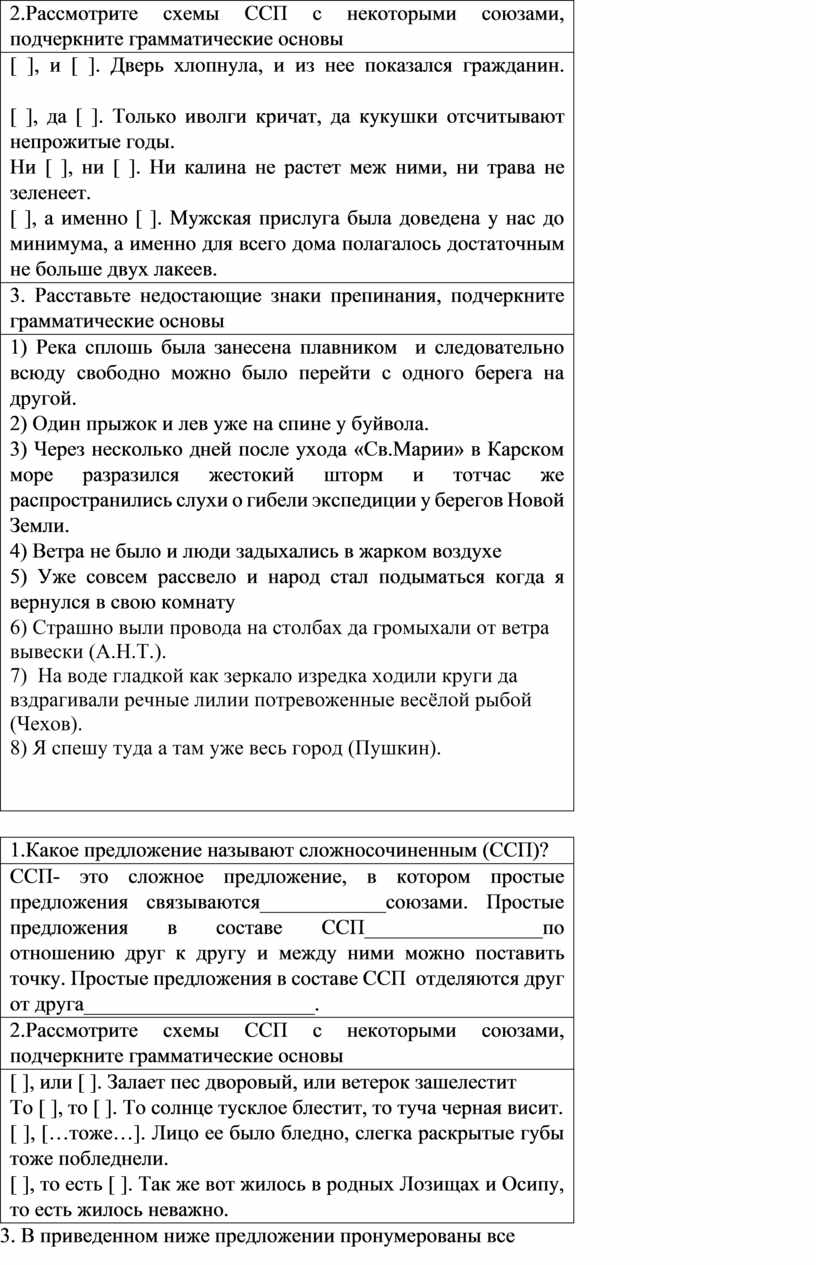 Методическая разработка урока по русскому языку 