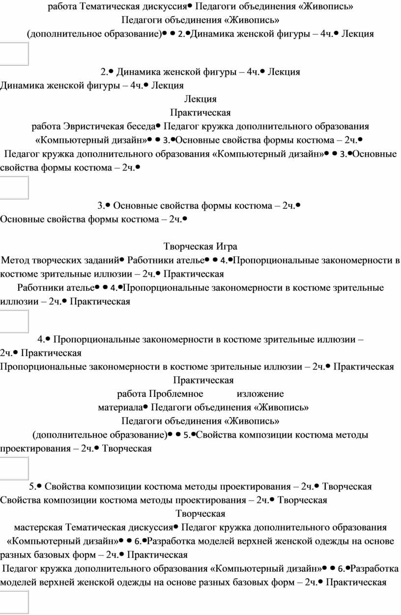 Тематическая дискуссияПедагоги объединения «Живопись» (дополнительное образование) 2