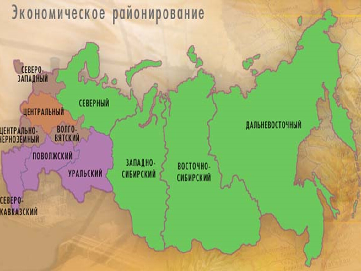 Регионы западной сибири