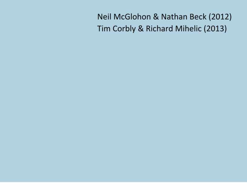 Neil McGlohon & Nathan Beck (2012)