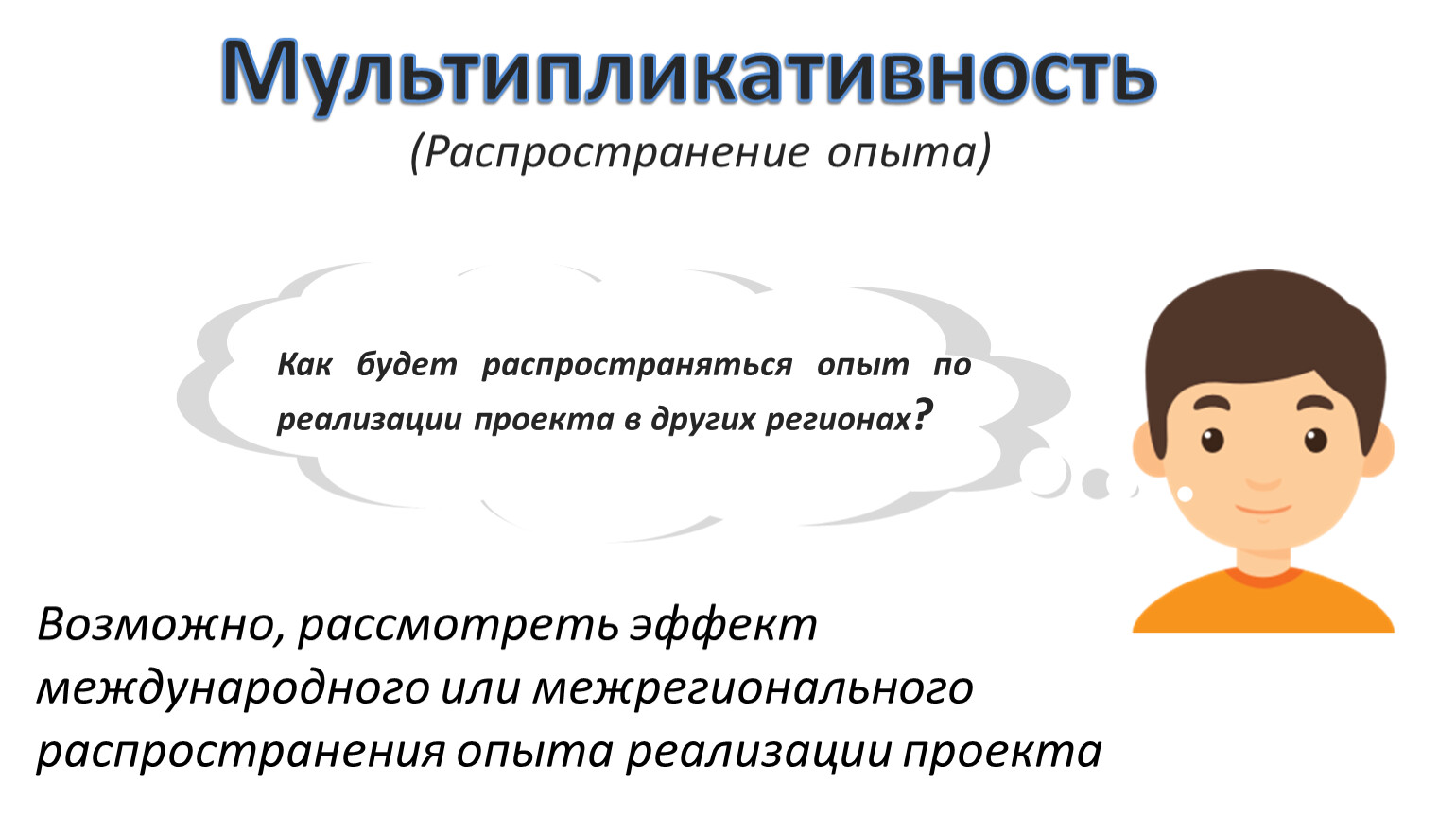 Примеры мультипликативности проекта