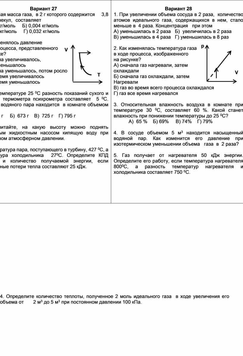 Контрольная работа 