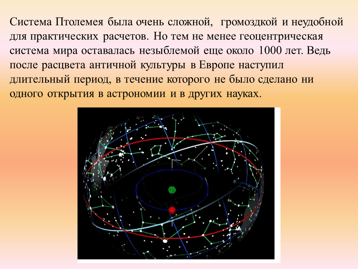 Системы мира астрономия презентация