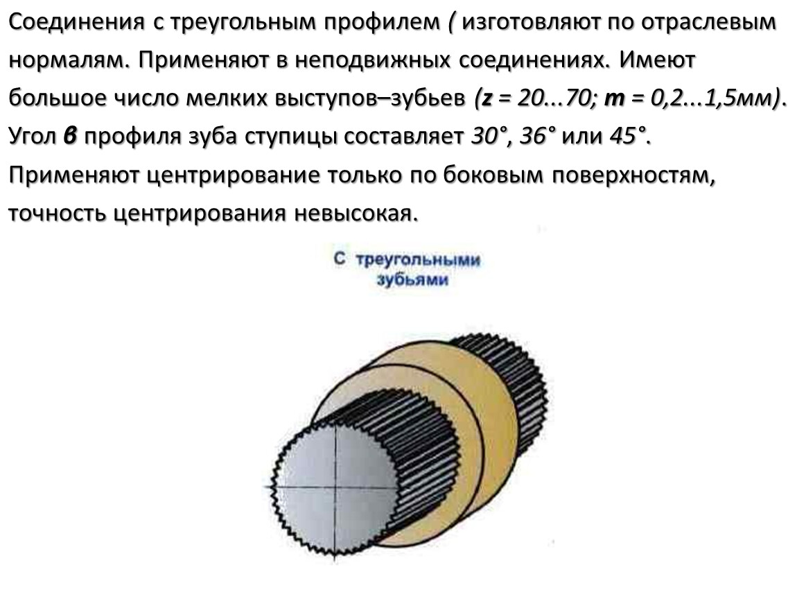 Какие условности существуют для изображения шлицевого соединения