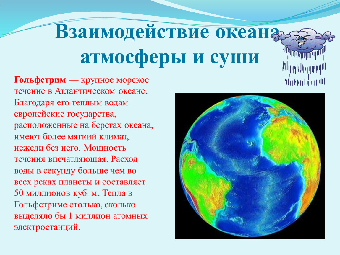 Жизнь на суше география 6 класс. Взаимодействие океана, атмосферы и суши. Взаимодействие океана с атмосферой и сушей. Взаимодействиеокеанасатмосферойисшей. Примеры взаимодействия океана и атмосферы.