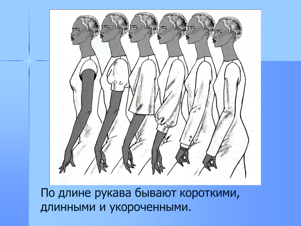 Как называются рукава. Виды рукавов. Длина рукава названия. Классификация длины рукава. Варианты длины рукава.