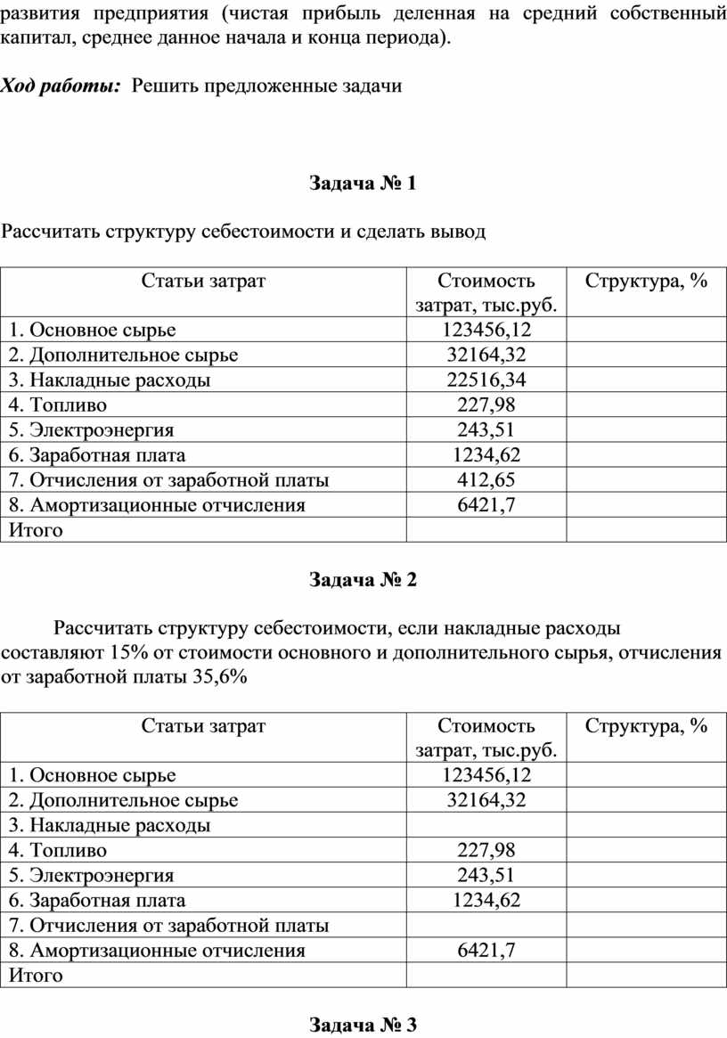 Лабораторная работа: Анализ накладных расходов