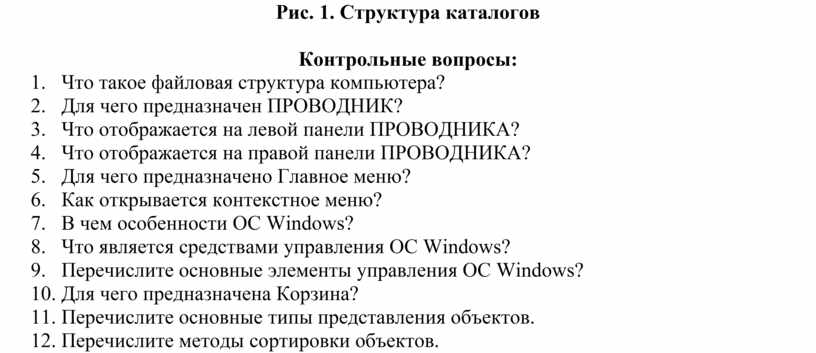 Перечислите основные типы представления объектов windows