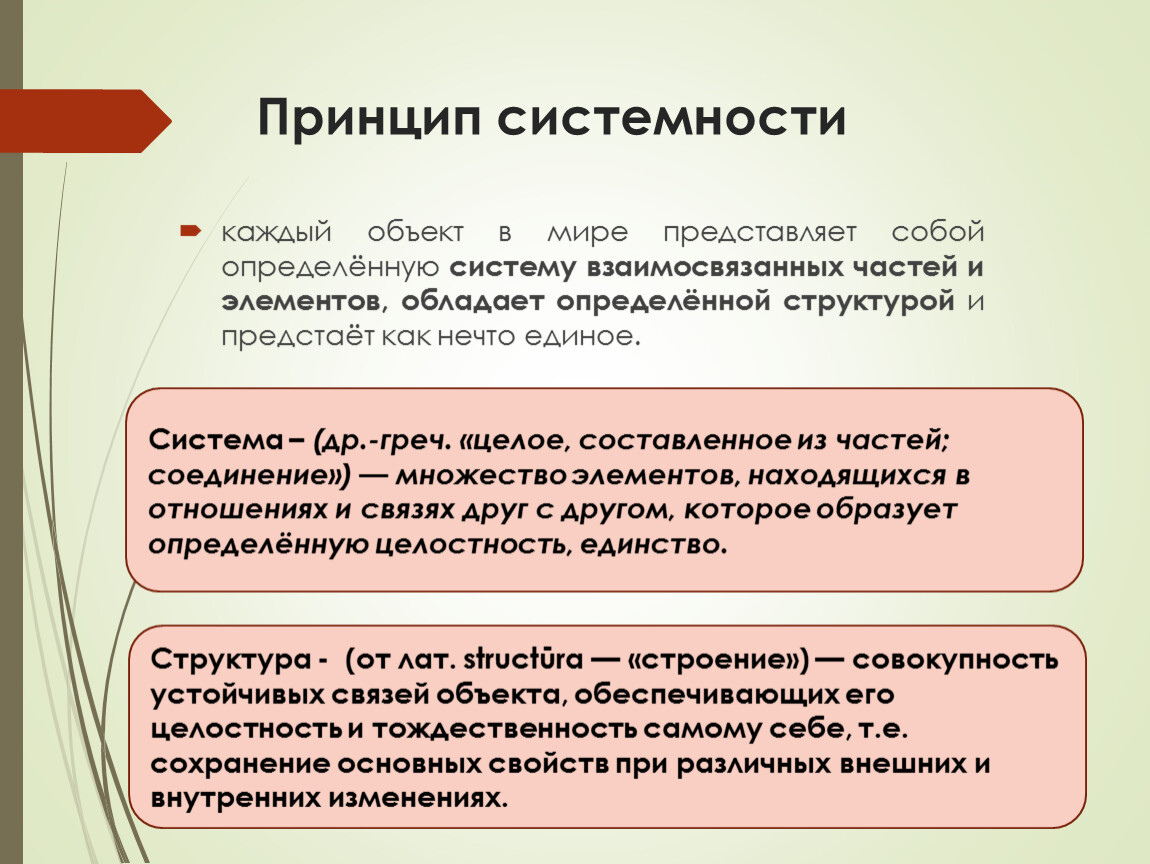 Принцип развития в современной научной картине мира