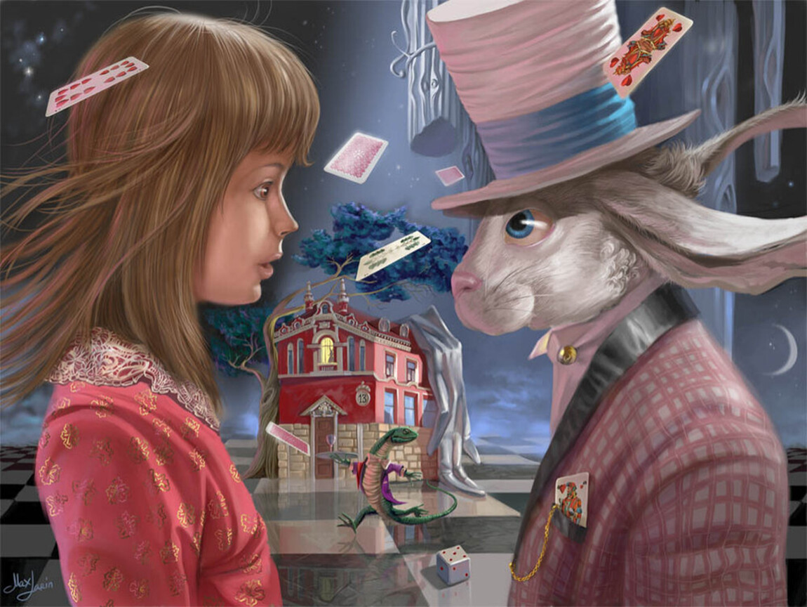Алиса скажи красиво. Кролик Алиса в стране чудес. Алиса в стране чудес заяц и Алиса. Белый кролик Алиса. Кролик с Алисой из Алисы в стране.