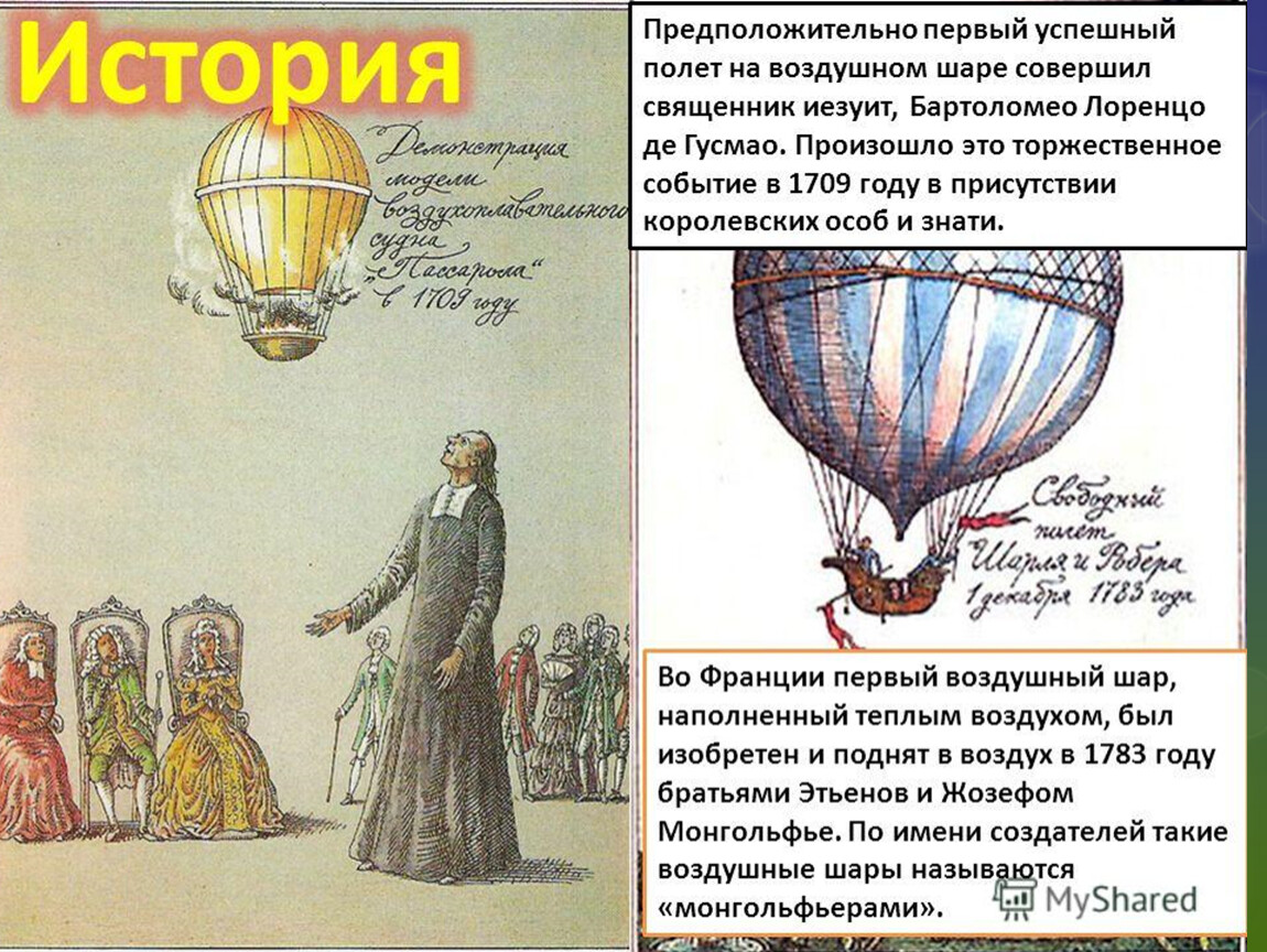 Какие вещества содержатся в воздушном шаре. Бартоломео Лоренцо де Гусмао воздушный шар. Первые воздушные шары. История воздушного шара. История развития воздушного шара.