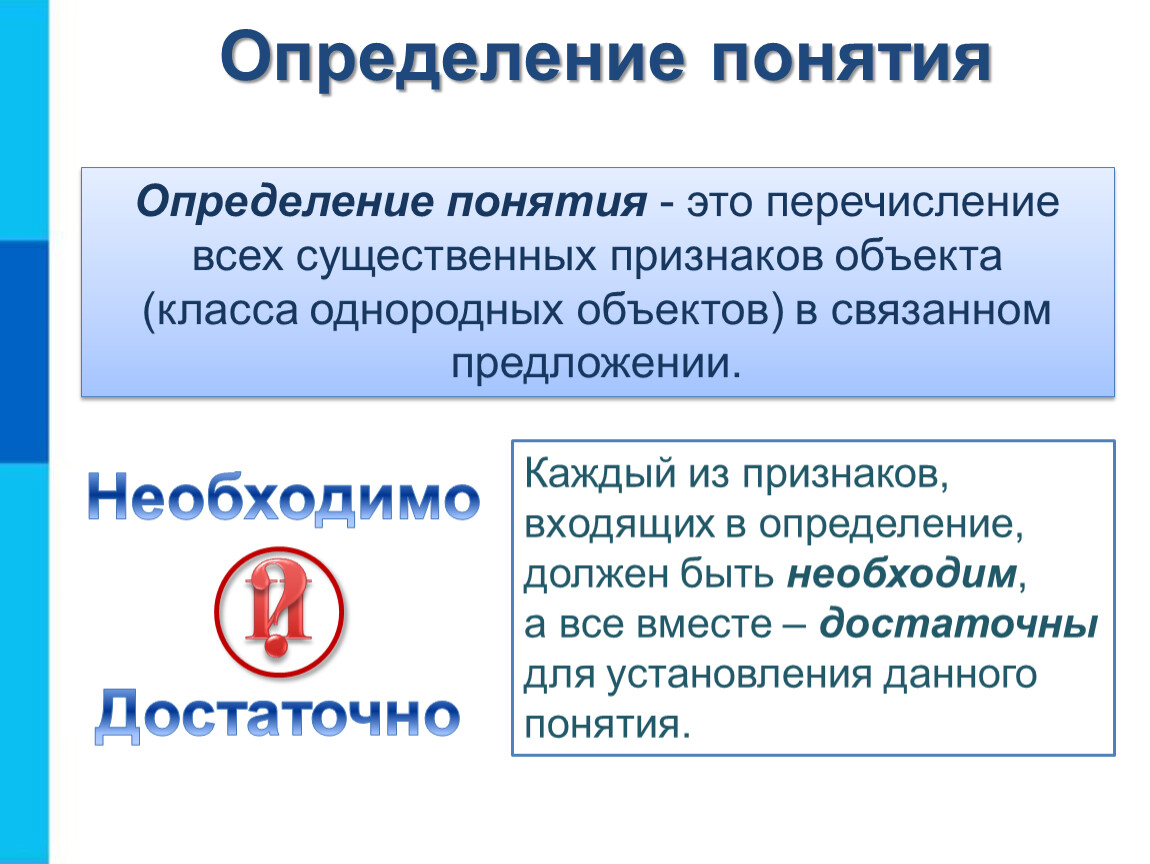 Концепции объекта и класса. Определение понятия. Понять определение. Определяющее понятие это. Понимание это определение.