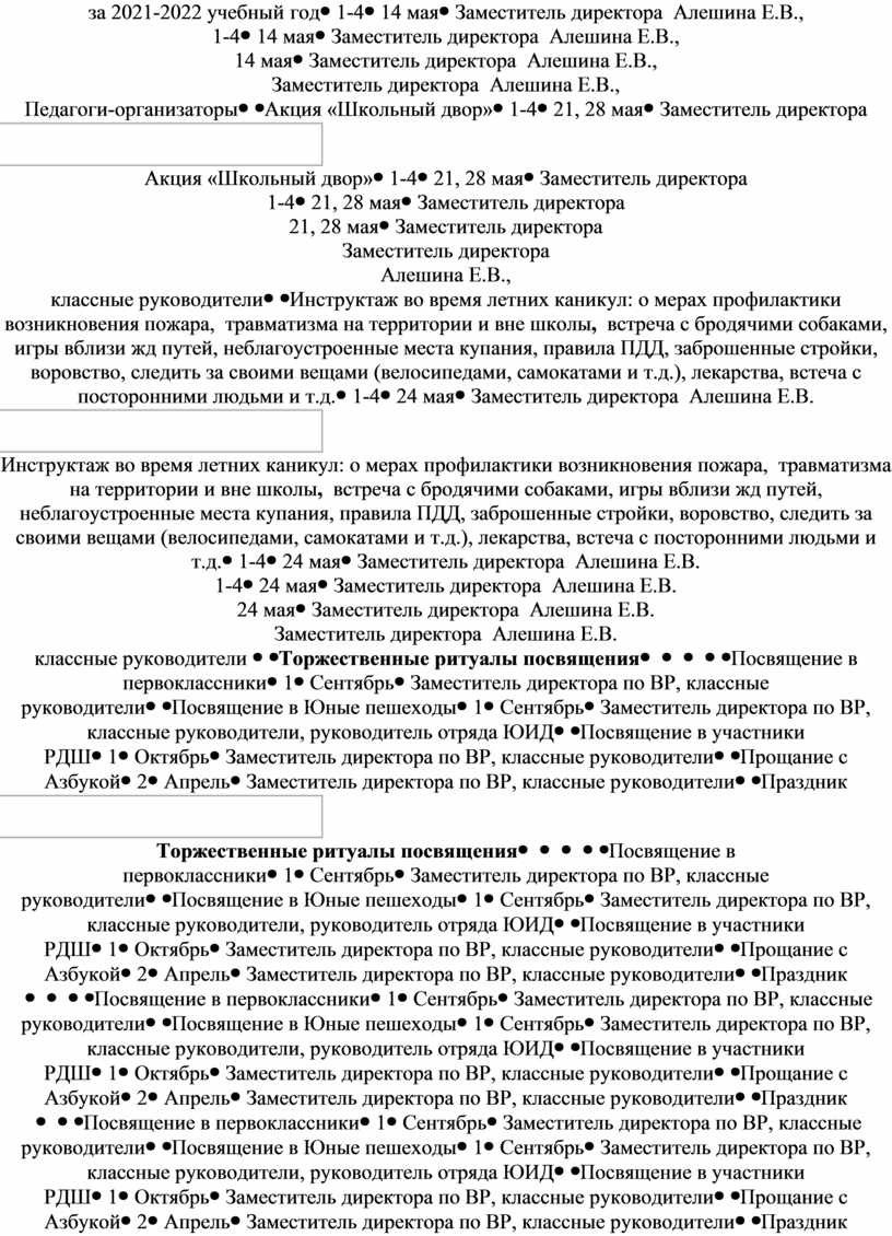 Заместитель директора Алешина