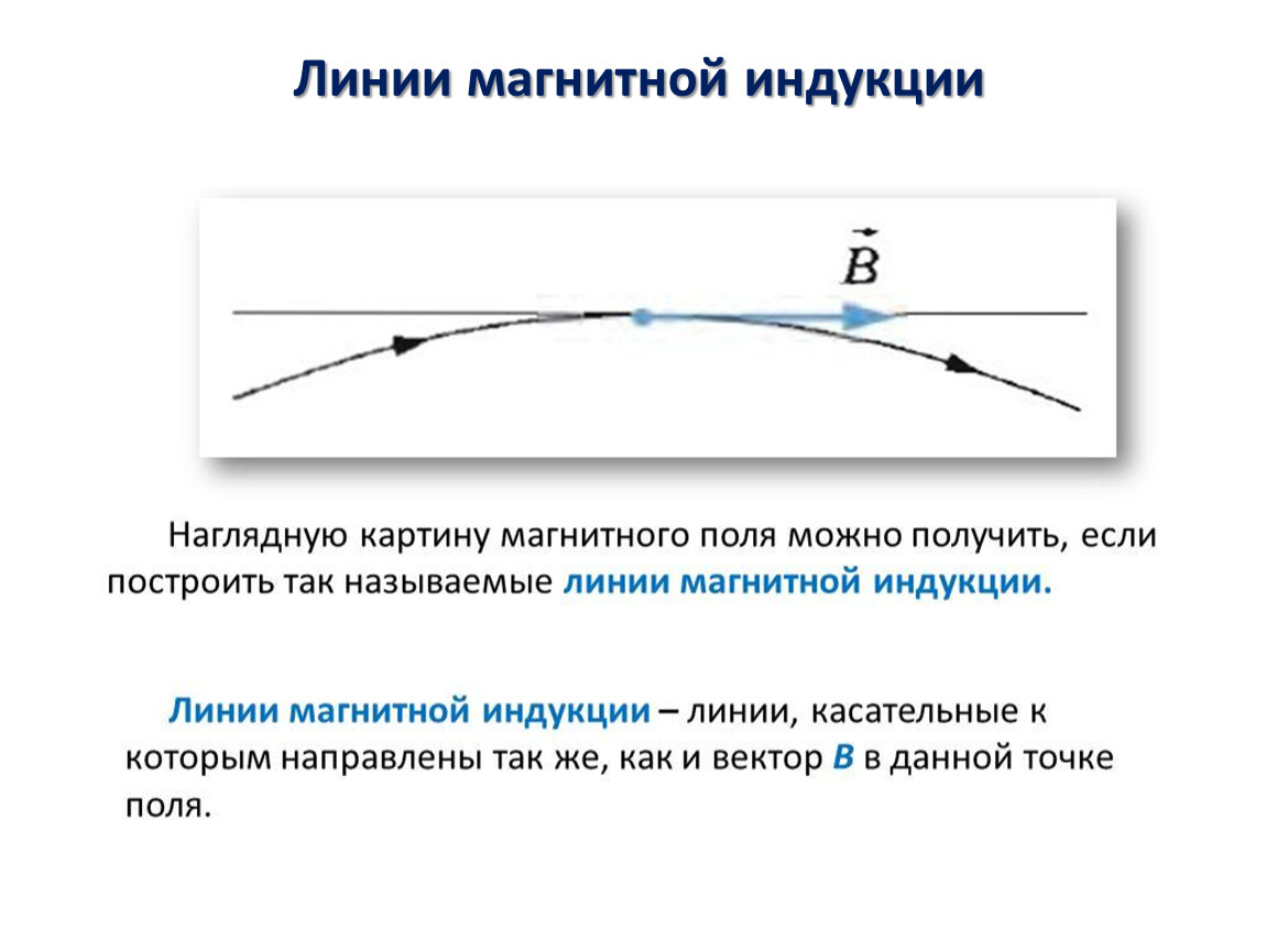 Что называют линией индукции