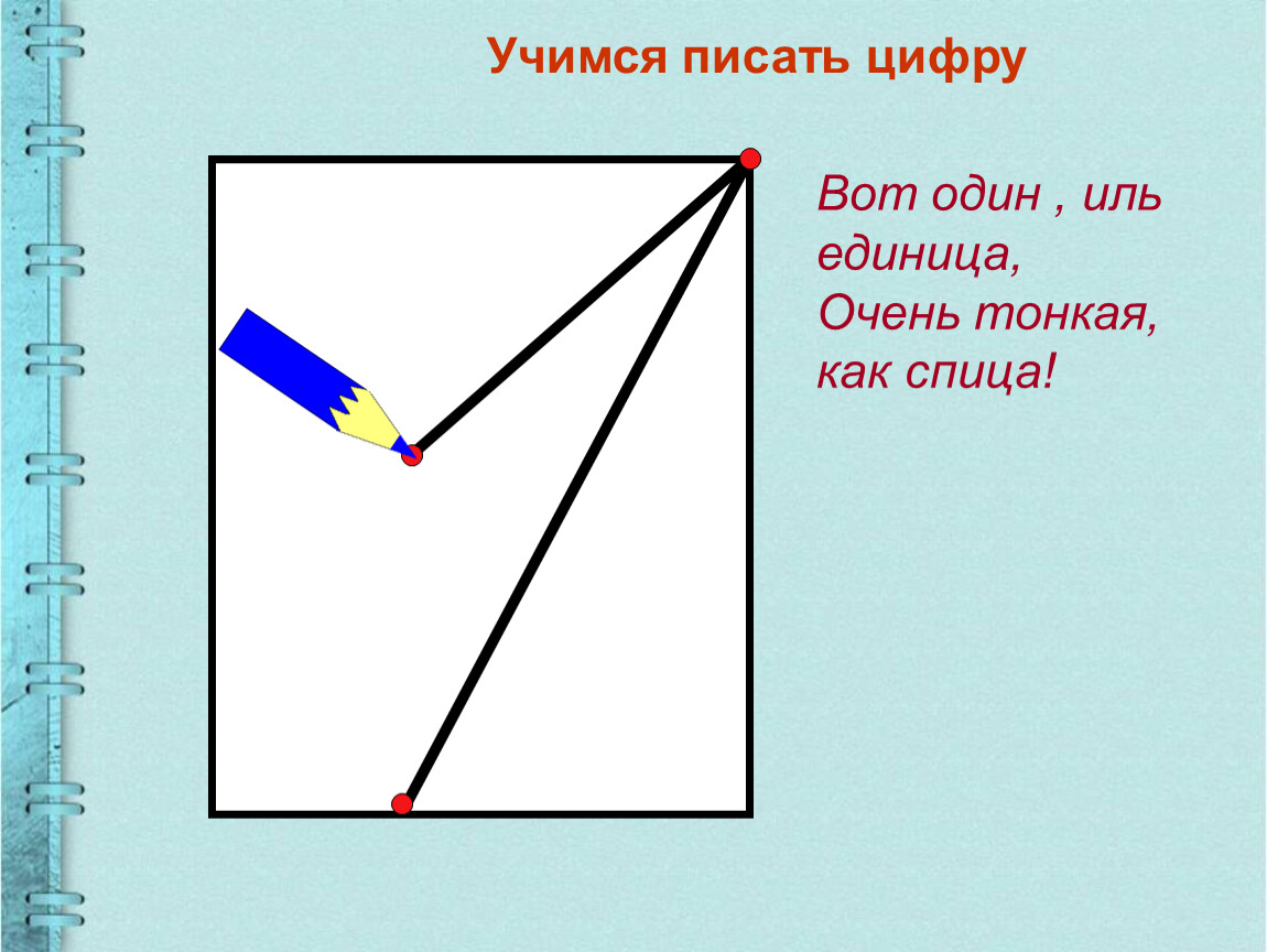 Напишите единицу. Как писать цифру 1. Учимся писать цифру 1. Как писать единицу в первом классе. Письмо цифры 1.