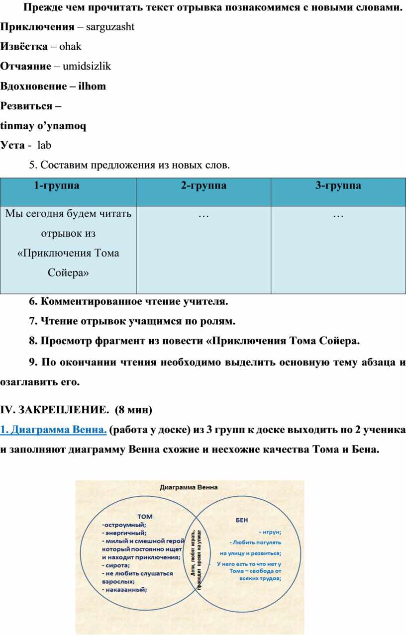 Марк Твен. Приключения Тома Сойера