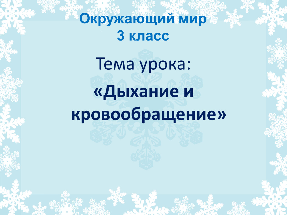 Презентация по окружающему миру. 3 класс.