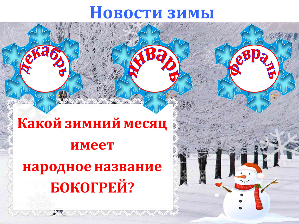 1 месяц зимы. Какие месяца зимы. Народные названия зимних месяцев. Месяц бокогрей. Бокогрей какой месяц.