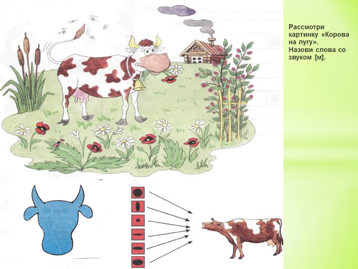 Где живет корова картинки для детей