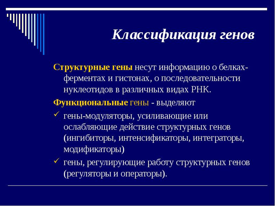 Группы генов. Функциональная классификация генов (структурные, регуляторные). Структурные гены модуляторы регуляторы. Структурно-функциональная классификация Гена. Классификация генов: структурные и регуляторные.